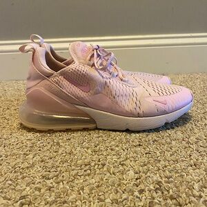 Pink Nike 270s